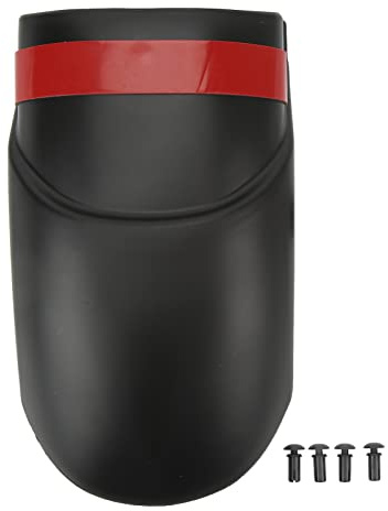 Jadeshay Motorrad Spritzschutz Kotflügel, ABS Motorrad Vorderrad Kotflügel Verlängerung Vorderradschutzblech Ersatz für Africa Twin CRF1000L 2015-2021(Schwarz)