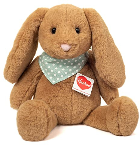 Teddy Hermann Herzekind 93931 Häschen Milou Hase 32 cm, Kuscheltier