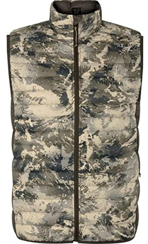 Härkila | Mountain Hunter Expedition rev. Down waistcoat | Professionelle Jagd Kleidung & Jagd Zubehör für Herren | Skandinavische Qualität Made to Last | AXIS MSP®Mountain/Shadow Brown, XL