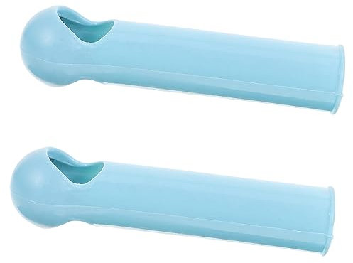 DOITOOL 2pcs Replacement Handle Grip for Mops and Dustpans, Plastic Broom Handle End Caps, Practical and Easy to Replace Household Cleaning Tool Accessories