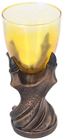 Claw Glass Goblet Gothic Dragon Claws Retro Claw Wine Glass Goblet Viking Beer Mug Creative Halloween Party Mug Wolf Whiskey Cup for Rum Whiskey Water
