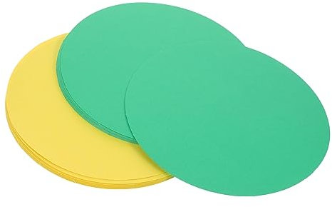KONTONTY 40blätter Blanko-malkarten Rundes Kartenpapier Dickes Zeichenpapier Für Künstlermalerei