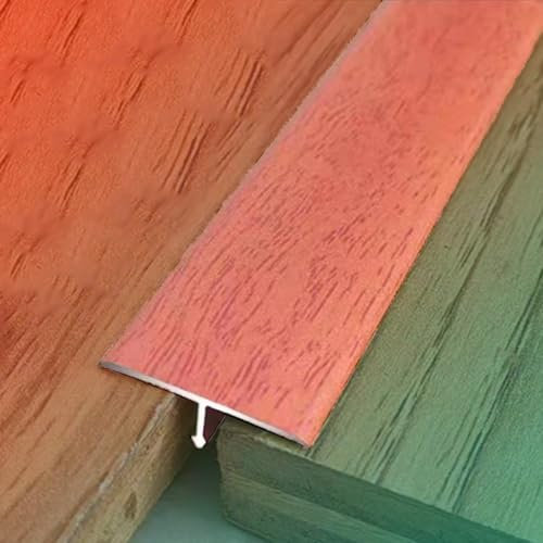 QSPNVFB T-Profil Übergangsleiste Selbstklebend Metall Fußböden Abdeckleisten, Aluminium Übergangsstreifen, Ausgleichsprofil Zum Verbinden Von Bodenlücken(D,L 90 x W 4CM (35 x 1 3/5))