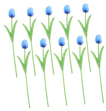 TOPBATHY 10 Stücke Gefälschte Künstliche Blume Bouquet Realistische Outdoor Gefälschte Für Garten Wohnkultur