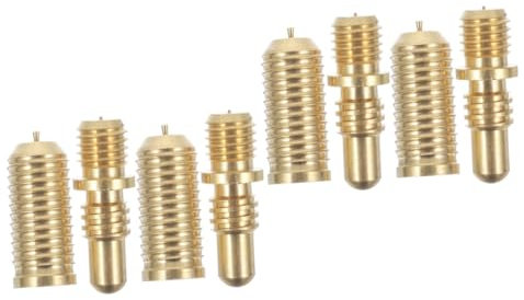 Gogogmee 4sätze Billiard Cue Tip Schrauben Pool Cue Joint Pin Zubehör Für Präzise Verbindung Und Einfache Installation Für Billard Und Snooker Spieler
