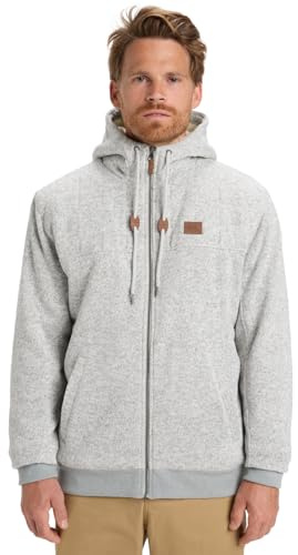 Quiksilver Cypress Keller fleecetröja grå S