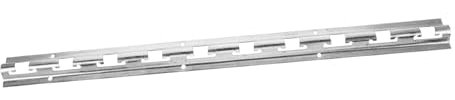 HOMOCONO Vinyl-streifenvorhanghalterungen Aus Eisen Türvorhang-montagezubehör Mit Clip-design Vorhangaufhänger Für Einfache Installation Stabile Deckenvorhanghalterungen Für Flexible Anpass