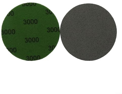 Gettimore Lot de 10 disques en mousse grain P3000 pour ponçage automobile 75 mm