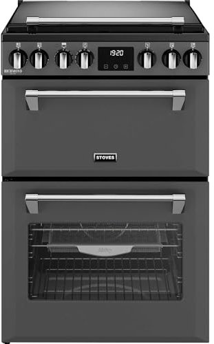 Stoves DX MRA RICHMOND 60DF ANT 600mm Dual Fuel Cooker Gas Hob Power WOK Anthracite