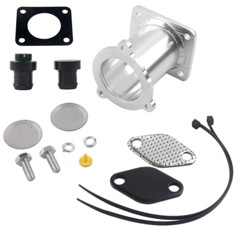 Hugwish Kit Rimozione Valvola EGR per M47N2 M57N2 Motori Diesel Cooler Delete Valvola Kit E87 E90 E91 E92 E93 E60 E61 E83 E70