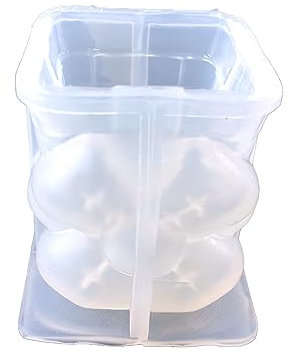LfrXtra Maison Moule en Silicone Maison 3D House Faire des Décorations Fines Bricolage sans Effort Les Moules À Résine en Silicone