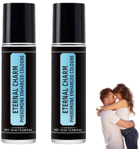 Parfum aux phéromones séducteur pour homme, spray corporel à la fragrance longue durée, idéal pour le jour comme la nuit, mini-eau de Cologne portable. (2pcs)