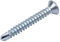 Hilitand Lot de 50 vis à tête fraisée auto-perceuses, vis autotaraudeuses M4.2 pour fixation sur tôles (M4.2 x 25 (50 pièces)