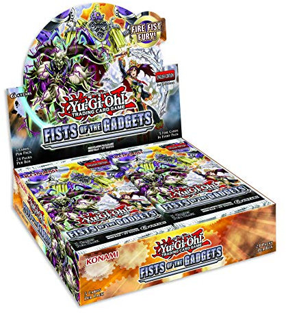 YU-GI-OH! Konami - Caja de 24 Boosters Les Poings des Gadgets