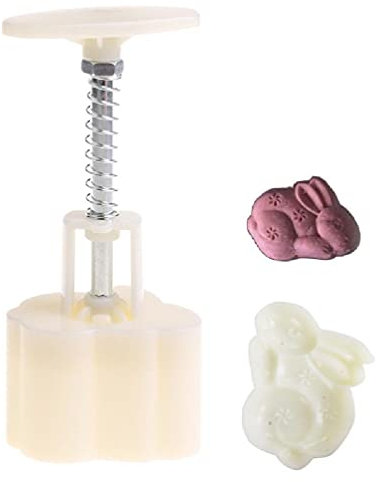 1/2pcs Hand Press Cookie Stamp Moon Cake Decor Mould Barrel Mooncake Mold 50g Pastry DIY Tool Mooncake Mold Fondant Candy Dessert Sweet Pastry Jelly Mould Mooncake Mold Press Moon Cake Stamp Chocolate
