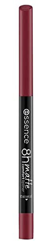 ESSENCE 8H Matte Comfort Dark Berry 08 Waterproof Matita Labbra Waterproof
