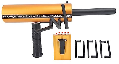 Septpenta Professioneller Metalldetektor für Erwachsene mit Pinpointer, AKS Metalldetektor mit 6 Antennen, 30 M Tiefe, 1200 M Reichweite, Metall Pinpointer zur Erkennung von Gold