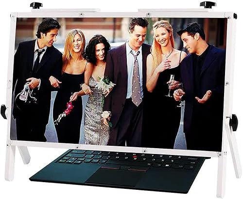 Magnifying Glass,Magnifying Glasses 3D High-Definition Laptop Screen Blu-Ray 3X Magnifying Lens, Portable Amplifier Desktop, Compatible With Laptops, Mobile Phones interesting