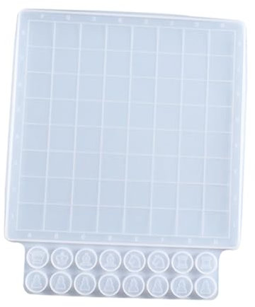 SEWACC Diy Moldes De Silicona Para y Damas Moldes De Resina Epóxica Reutilizables Piezas De Personalizadas y Tablero Para Manualidades y