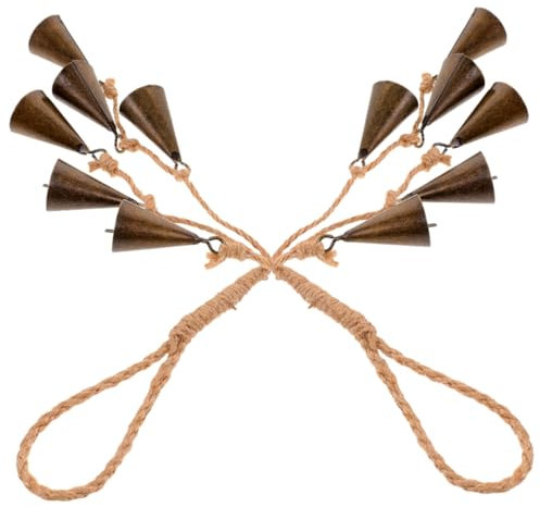 BESPORTBLE 2stücke Windspiel Türklopfer Witch Bell Design Dekorative Hängende Für Balkon Garten Und Haus Als Für Und Anlässe