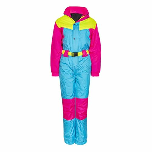 Funky Alps - 80's Skianzug - Unisex Retro-Ski-Outfit - Wind- und wasserdicht - Perfekt für Après-Ski - Erhältlich in den Größen S bis XXL
