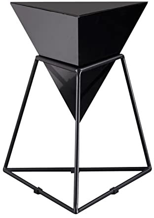 Couchtisch Kleiner Terrassen-Beistelltisch, einzigartiger Beistelltisch aus Metall for Wohnzimmer, Schlafzimmer, wetterbeständige, rostfreie Couchtische for den Innen- und Außenbereich for Garten, Ver
