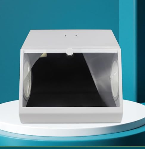 IMOSEI Dental Lab Dust Box, Sandblasting Dust Collector with With LED Light/Filter Unit, Double Exhaust System, Dust Does Not Spill Out, Reducing Dust Damage To The Human Body, for Lapping Engraving
