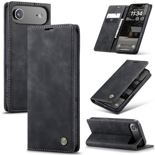 Samokor Fodral för iPhone 17 AIR 5G PU läderfodral Flip