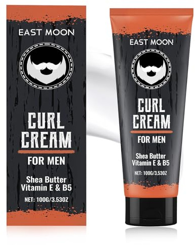Curl Cream für Männer,Hydrating CurlCreams,Hydrating curlcream & Defining | Frizz-Kontrolle für definierte Locken,Stylingcreme für lockiges Haar,Definieren und zu formen,für Männer alle Lockentypen