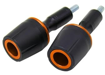 Crash Drop Slider Sturzschutz Für Motorrad-Rahmenschleifer, Verkleidungsschutz, Sturzpad Für Yamaha FZ16, MT07, MT09, R1, R25, R3, RC135, RC150 Schutzzubehör(Orange)