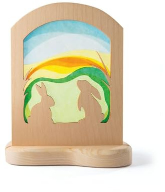 Ostheimer - 5520010 - Transparent Hasen, Holz, 17,7cm x 13cm