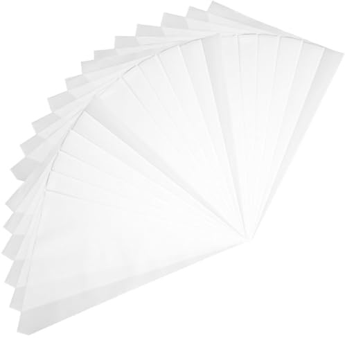 Uonlytech 100 Paquet pour Coulis en Ldpe Blanc, 100 Pièces, Outil Applicateur pour Joints de Carrelage et Scellage de Ciment, pour Maçonnerie et Pose de Carreaux