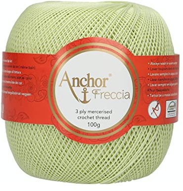 Anchor 4770012-00259 Häkelgarne, 100% Baumwolle, 259, Stärke 12, 163 gramm