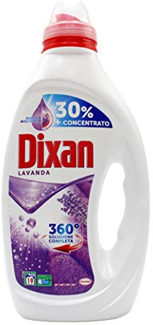 Dixan Nettoyant Liquide Lavanda 19 Lavages, 950 ml