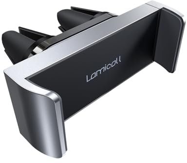 Lamicall Handy Autohalterung, Auto Vent Halterung - Universal 360° KFZ Lüftung Halter für iPhone 17 16 15 14 Pro Max Plus, SE, 13 12 Pro Max Mini, 11 Pro, Xs, X, XR, Samsung S10, Huawei, Smartphone