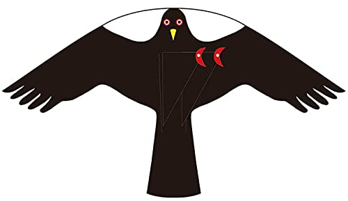 Laptony Spaventapasseri volanti per colture di aquiloni da fattoria, protezione per uccelli, falchi (kite)