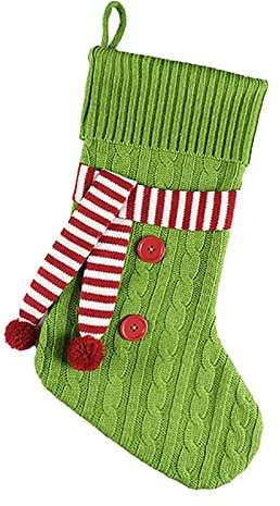 TianWlio Nikolausstiefel Socken Weihnachtsstrümpfe Deko Große Weihnachtsgeschenktüte, Weihnachtsdekoration, Geschenk, Süßigkeitentüte, Halloween-Schal, Weihnachten Nikolausstiefel Weihnachtsdeko