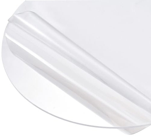 DMiotech 9 Durchmesser 1,5 mm dicke Acrylglasplatte Kreis Rund Scheibe PMMA Acrylplatte für Bastelprojekte DIY Display Schild Leer Transparent