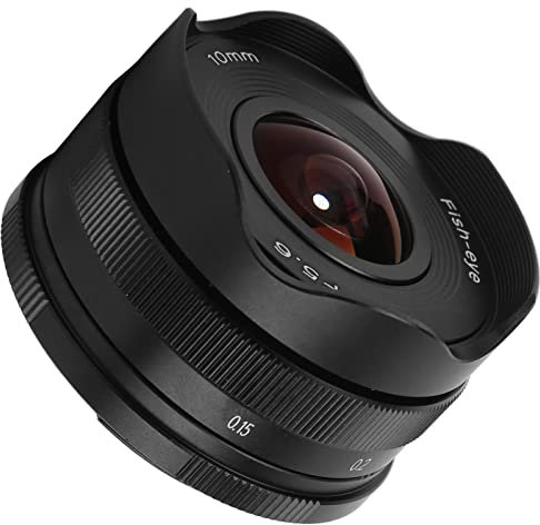 Objectif Fisheye Grand Angle 10mm F5.6 pour Appareil Photo à Monture FX Fuji X-T4 X-T3 X-T30 X-S10 X-PRO2