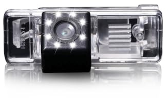【8 LED Nachtsicht】 HD Rückfahrkamera wasserdicht Nachtsicht Auto Rückansicht Kamera Einparkhilfe Rückfahrsystem,Kennzeichenleuchte,Ersatz für Mercedes Benz Viano/Vito/Sprinter RV-MV/Sprinter Van 02