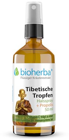 Halsspray mit Propolis und Vitamin B6 – 50 ml – Pflanzliche Pflege für den Halsbereich von BIOHERBA PZN 17188723