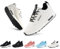 Hitmars Scarpe Running Donna Scarpe Sportive All'Aperto Scarpe Ginnastica PU Idrorepellente Cuscino d'Aria Antiscivolo Traspirante Allacciare Casual Bianco EU40