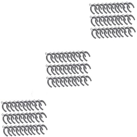 SEWACC 90 Stk Schmuckherstellungszubehör bastelzeug unikal dekoringe halskette halsreif necklace armaturen earloop verkleidung decor schmuck DIY zubehör Hufeisenförmige Accessoires