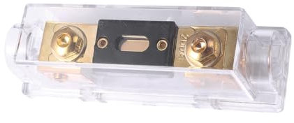 MOLUCKFU 200a Sicherungshalter Inline Mini Anl Ausgangssicherungshalter Audio Lautsprecher-modifikationszubehör Gehäuse Stromsicherung