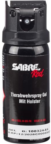 Sabre Abwehrspray Tactical Gel mit Holster
