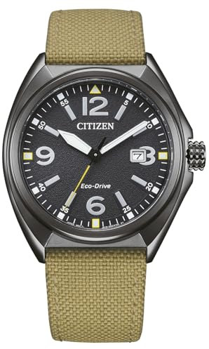 Citizen Watch AW1575-08E, verde, cinghia