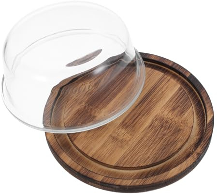 IMIKEYA Conteneur à Beurre Avec Couvercle Boîte Hermétique Pour Fromage Et Beurre Cloche Transparente Pour Desserts Et Collations Rangement Pratique Pour Cuisine
