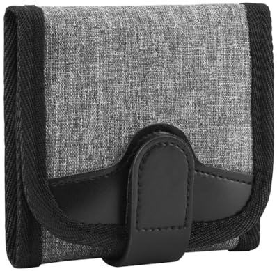 Osmond 3 Pockets Lens Filter Bag Camera Lens Filter Pouch for 72mm ND UV CPL Camera Lens Filter Holder Case