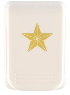 Vaessen Creative Heavy Duty Embossing Motivstanzer Stern – 3,4 x 3,5 cm – mit Prägung - Scrapbook Zubehör zum Basteln, Kartengestaltung und Journaling - 180-250 g