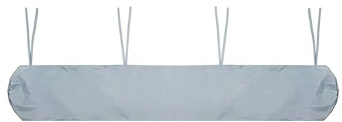 Markisenabdeckung,420D Oxford Markisen-Schutzhülle ,Wasserdicht Abdeckung für Einziehbare Markisen mit Bändern ,für Mobile Markise, Garten und Terrasse(Gray,3m)